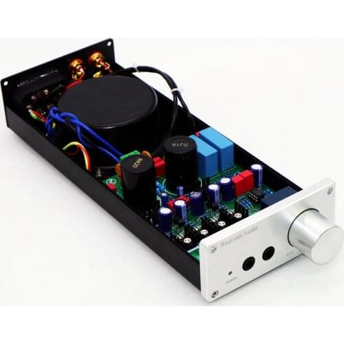 Copy lehmann circuit diagram E-01 Audio stereo Headphone amplifier Dual headphone output preamplifier