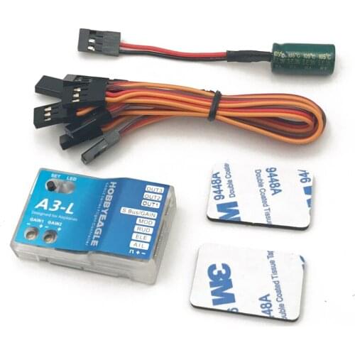 New Hobby Eagle A3 / HobbyEagle A3-L Aeroplane Flight Controller Stabilizer 3 Axis Gyro For RC Airplane Fixed-wing Copter FC