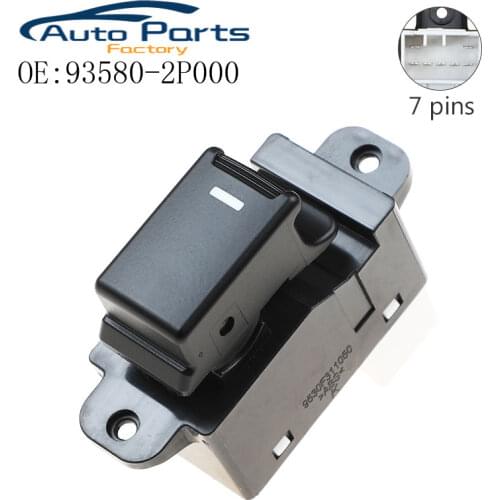 New Car Power Window Switch Window Buttons For Kia Sorento 93580-2P000 935802P000 Switch Button