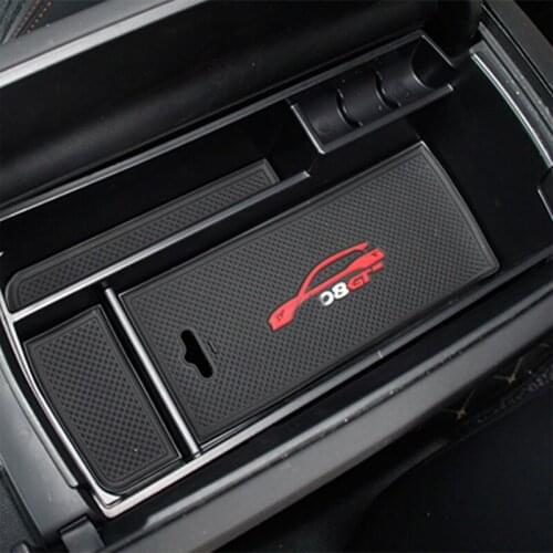 Car Interior Armrest box Storage Box for Peugeot 4008 5008 Accessories