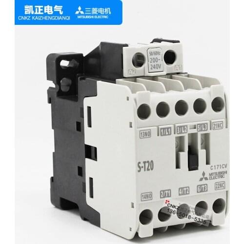 Brand new original authentic Mitsubishi Electric AC contactor S-T20 instead of S-N20 AC110V AC220V AC380V free shipping
