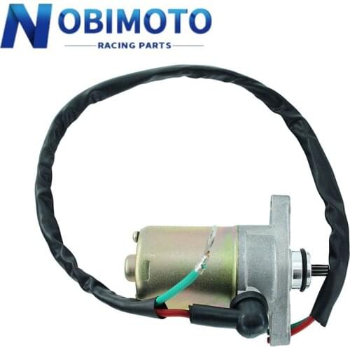 New 10 Teeth GY6 50cc Motorcycle Starter High Quality 10 Teeth Starting Motor For GY6 50cc Engine ATV Dirt Bike Motocross2CQ-165