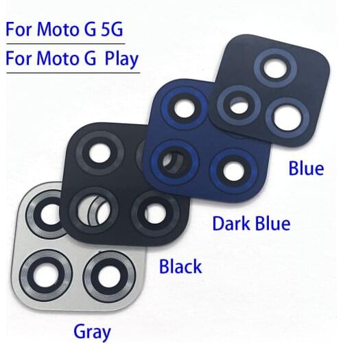 New Back Camera Glass For Motorola Moto G7 Power G8 G9 Plus Z4 Z3 Play X4 G8 power Lite Rear Camera Glass Lens With Glue