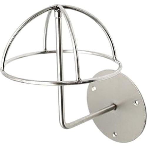 Hat Rack, Wardrobe Hat Hanger Shelf Wall Mounted Hat Holder Door Closet Round Storage Shelf for Hat Scarf Towel