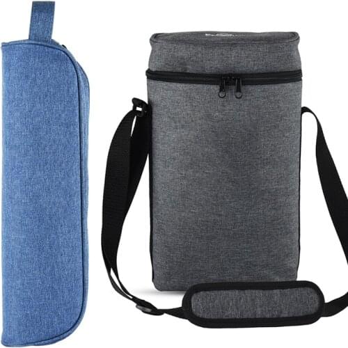 High quality thickening single double bottles red wine insulated holder gift travel carrier cooler bag drinks wine accessory