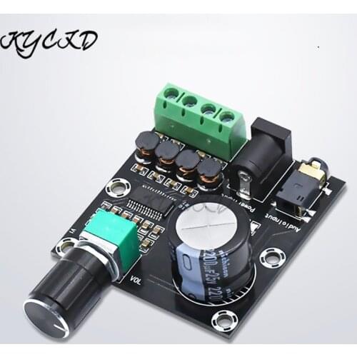 XH-A230 Digital Power Amplifier Board 15W+15W 2.0 Channel DC 8-24V Audio Stereo HIFI AMP with 3.5mm AUX Jack For Home Speaker