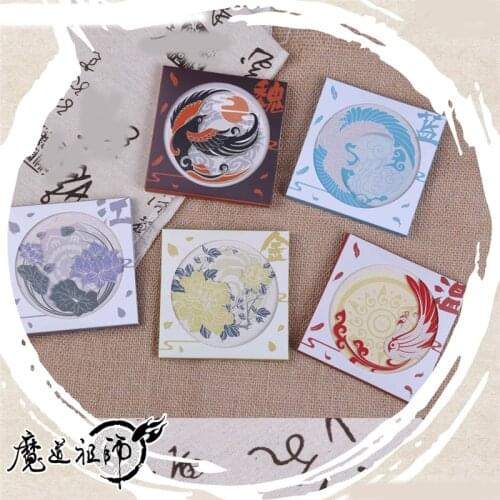 1pcs Grandmaster of Demonic Cultivation Wei Wuxian Lan Wangji Coffee Mug Mat Cup Pad Cosplay Prop Decor Women Girl Gift