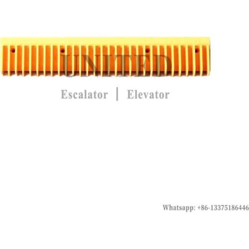 20pcs UNITED Escalator Yellow Plastic Demarcation Strip LDTJ-B-16 H2106213 H2106214