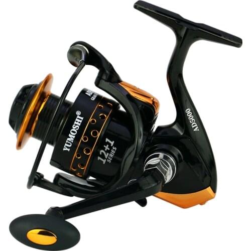 2020New Fishing Spinning Reel Metal Spool 5.5:1 12BB Carp Baitcasting Reel Reels Spinning Reels for ma marine sport moulinet