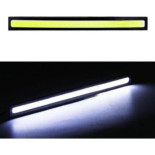 Car ultra-thin daytime running light 17CM COB ultra-bright ultra-thin waterproof 12v decorative light low power consumption high