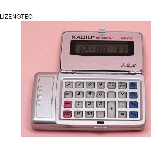 Free Shipping Fashion Business Finance Battery 8Digit Folding Electronic & Student Calculator