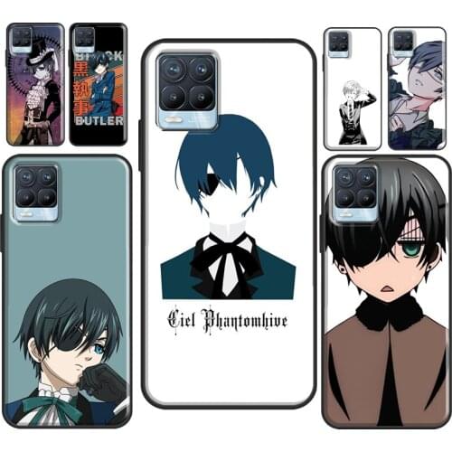 Black Butler Ciel Phantomhive For OPPO Realme 7 8 6 Pro X7 X50 C3 C11 C21 GT Neo Case For OnePlus 9 8 Pro Nord 8T Shell