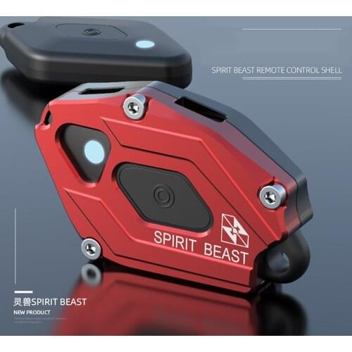 SPIRIT BEAST Aluminum Alloy Motorcycle Key Case Shell Cover for ZONTES 310 Honda Yamaha Suzuki Piaggio Peugeot VESPA Benelli
