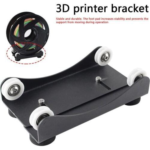 3D Printer Filament Spool Holder Replacement 3D Printer Consumable Bracket Alumina Tray Fixed Stand for Creality ender-3