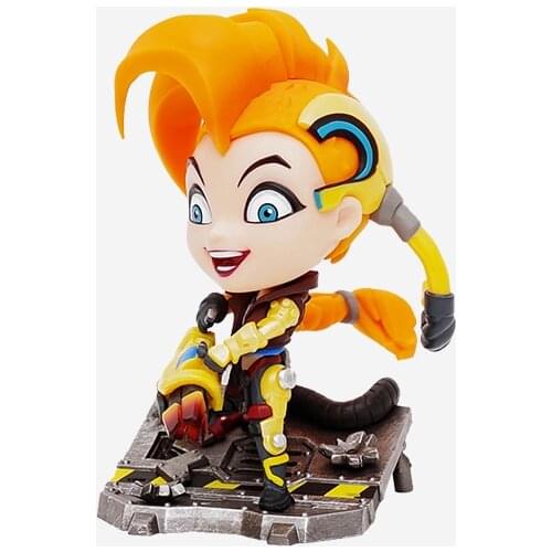 70mm Original anime figure Jinx Q version action figure collectible model toys for boys