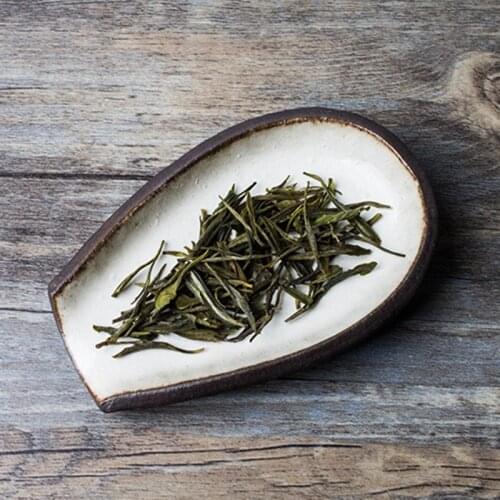 Handmade Coarse Pottery Teaspoon Tea Ceremony Accessories Tool Tea Shovel Chahe Holder Vintage Scoop Office Spoons As Decoration