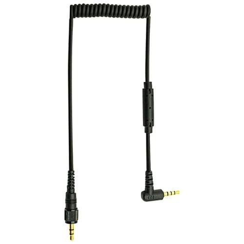 Canfon Smartphone Microphone Recording Cable for SONY UWP V1/D11/D21 Wireless Microphone to connect mobile phone recording