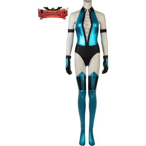Mortal Kombat Kitana Costume Kitana sexy suit Cosplay Costume Combat Suit custom made