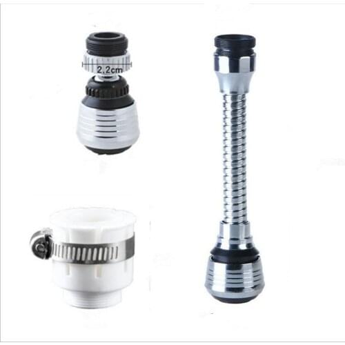 Kitchen Faucet Aerator 2 Modes 360 Degree adjustable Water Filter Diffuser Water Saving Nozzle Faucet Connector Shower Transver