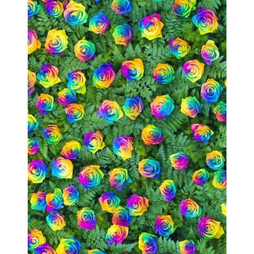 LIFE MAGIC BOX Backdrops Peacock Flower Large Vinyl Photo Background Birthday S-2557