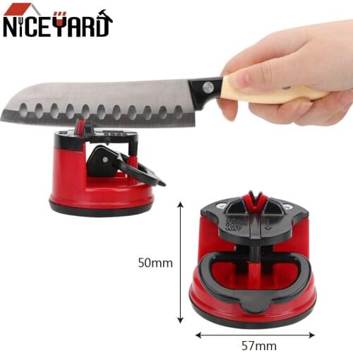 NICEYARD With Suction Pad Household Tool Knife sharpener Scissors Grinder Convenient Kitchen tools Sharpening tools