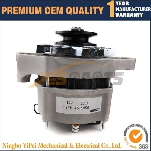 NEW ALTERNATOR FOR THERMO KING SUPER II TC YANMAR 486 (TK 4.86) DSL 45-5456