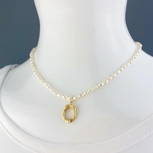 Necklace Jewelry Stainless Steel New Goddess Luxury Golden Color Luxe Fashion For Women Hot Sell