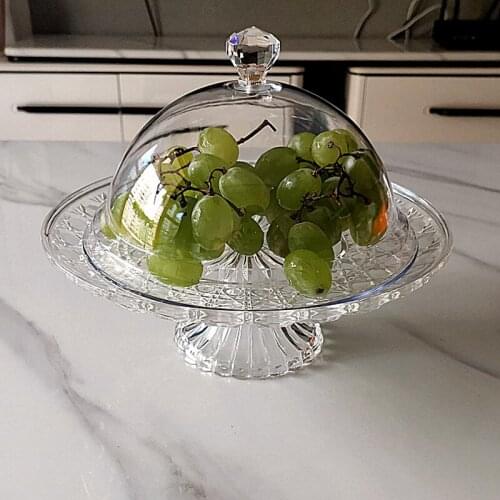 European-style Plastic Fruit Cake Tray Tasting Tray Tray Afternoon Tea Dessert Tray Cake Display Tray Dessert Table Decoration