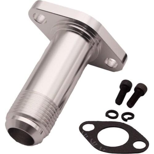 Extended 12AN AN12 Turbo Drain Fitting Precision For T3/T4 Turbochargers Flange