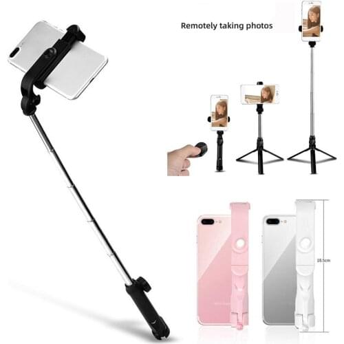2 in 1 Designed Tonopod Tripod Bluetooth Phone Selfie Stick Telescopic Portable Remote Control Selfie Stick Phone Accessories