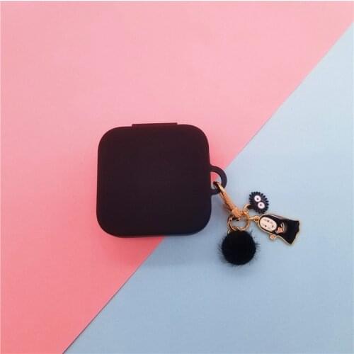 Cute Soft Silicone Earphone Case for Xiaomi Air2 se Keyring Cover for Xiaomi air2se Bluetooth Earphone Protect Decor