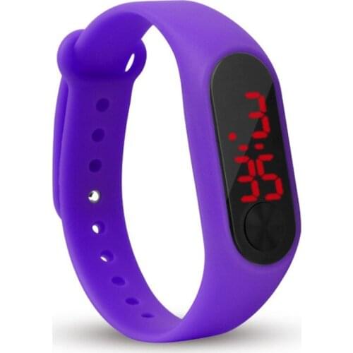 2021 New Arrival Unisex Digital Watch for Women Silicone Belt Led Screen Sport Electronic Bracelet Smart Watch Relog Mujer