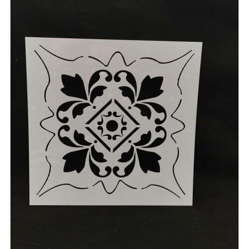 15*15 Creative Layering Stencils Spray stencil DIY Scrapbook photo album Decorative Embossing DIY Card Crafts