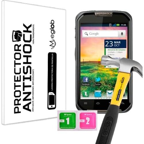 Protector de Pantalla Anti-Shock Anti-Golpe Anti-arañazos Compatible con Motorola Master Touch