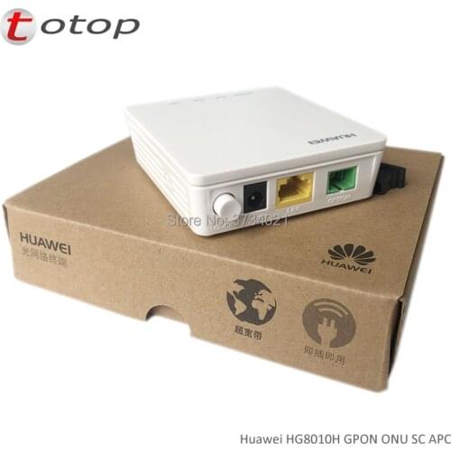 Free shipping 5pcs huawei hg8010h SCAPC / SCUPC GPON onu ont 1GE lan port EPON terminal bridge, with power adpter, 100% new