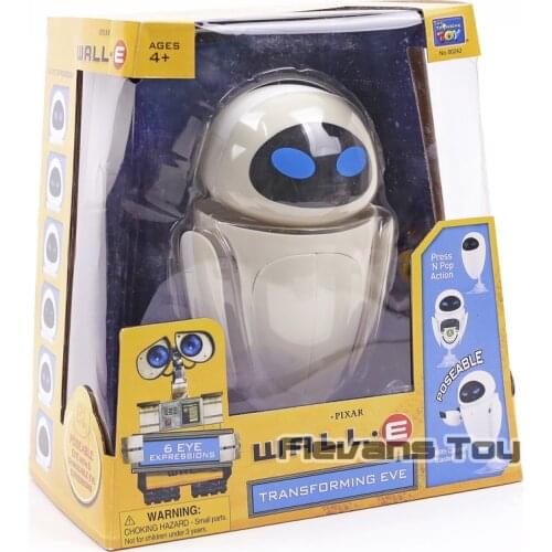 WALL E Transforming EVE Action Figure Model Toys Kid Gift For Children Collection