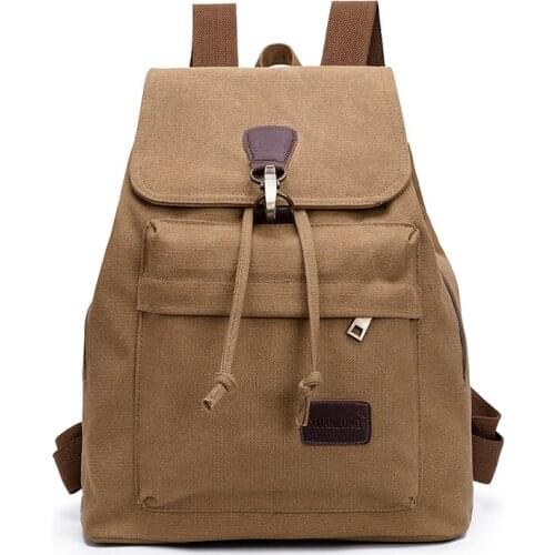 Backpack Retro Canvas Travel Backpack Student School Bag Leisure Bucket Bag Unisex Men and Women ，Boys and Girls
