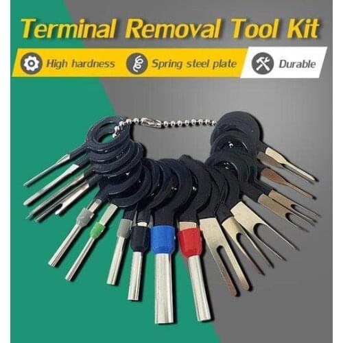 Pin-Extractor-Kit Car-Terminal-Removal-Tools Hand-Tool Wiring-Crimp-Connector Auto-Car-Repair Board Disassembly-Kit