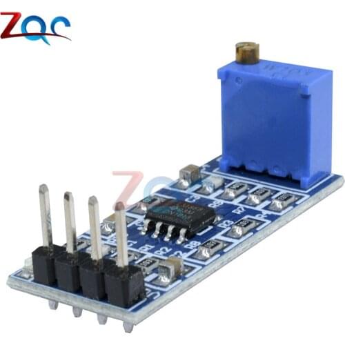 LM358 100 times 100 Gain Signal amplification module operational amplifier module