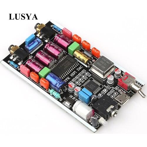 Lusya PCM2706 DAC TDA1305 decoder amp I2S To 3.5mm Output USB Amp USB DAC Decoder G2-009