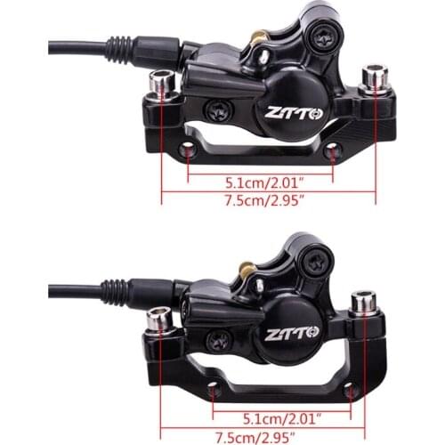 Hydraulic Disc Brakes Mountain Bike Sets MTB Front & Rear Set w/ Floating Disc Rotor Color Bolts,Great Performance