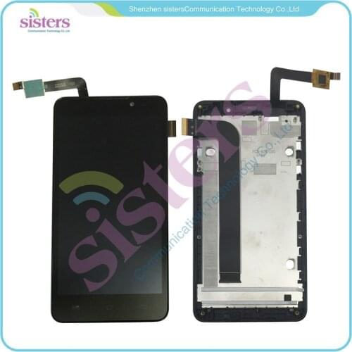 Wholesale high quality LCD Display Screen+Digitizer Touch Screen Assembly With Frame For Coolpad F1 8297 Okami 8297W