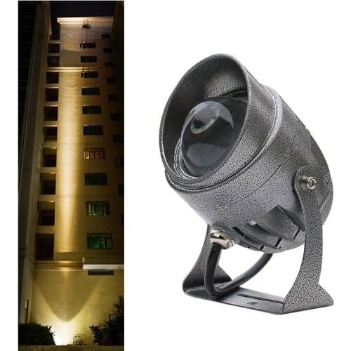 Outdoor LED Floodlight 3W 10W Led Spot Light Outdoor Waterproof IP65 Wall Washer Narrow Angle Landscape Lighting 85-265V DC12V