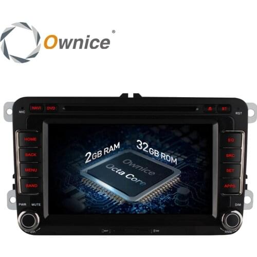 Ownice Octa 8 Core Android 6.0 2G RAM Car DVD Player for Volkswagen golf 4 5 6 touran passat B6 jetta caddy transporter t5 polo