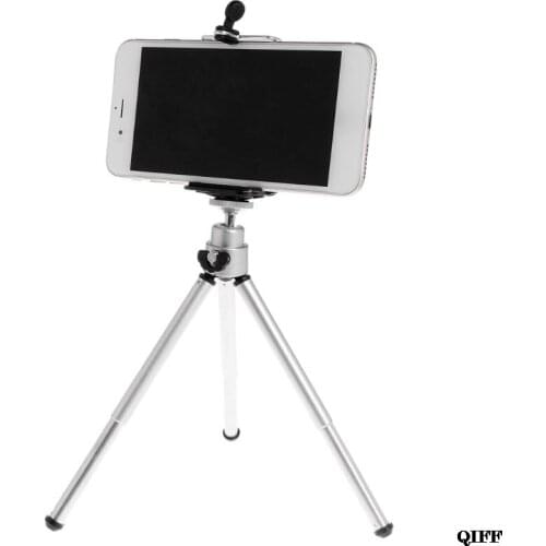 Drop Ship&Wholesale Tripod Stand With Clip Rotary Aluminium Alloy Holder For Phone Laser Level Digital SLR Camera APR28