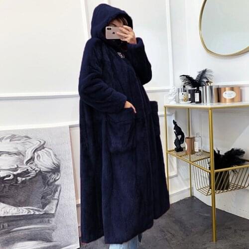 Шубы с капюшоном QBKDPU China At AliExpress