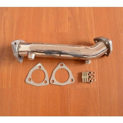 High Flow Cat-Delete Test Pipe for Audi 97-05 A4 1.8T B5 B6 Turbo 01 02 03 04 EXHAUST PIPE