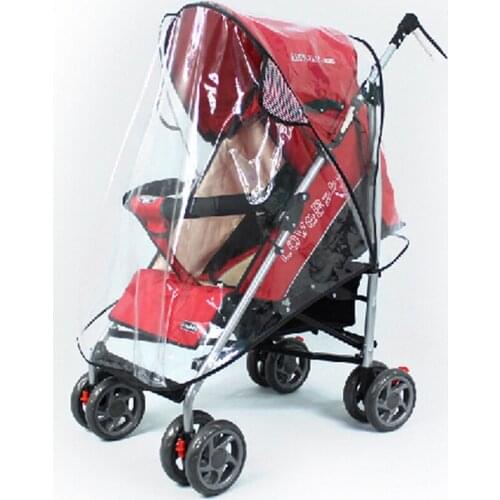 Universal Strollers Pushchairs Baby Carriage Waterproof Dust Rain Cover Windshield TRQ0144