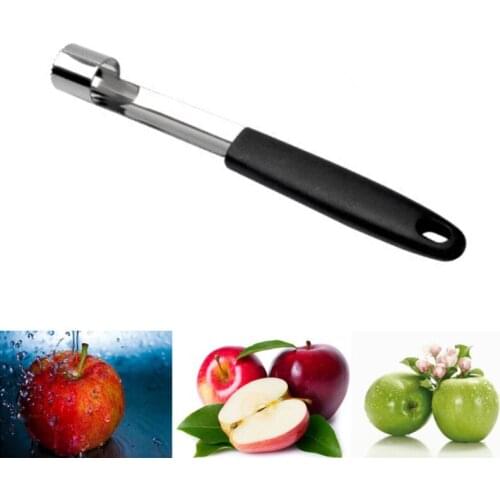 1 Pcs Pear Fruit Seed Remover Cutter Stainless Steel Vegetable Tools Home Dining Bar Fruit Corers Kitchen Gadgets Tools 18x2cm