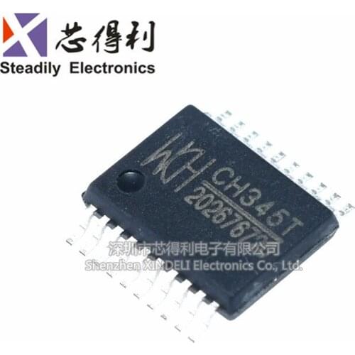 10pcs/lot Brand New & Original CH345T CH345 WCH SSOP-20 off-the-Shelf